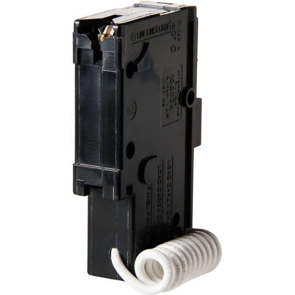 Homeline 15 Amp Single-Pole GFCI Circuit Breaker Plug-on Design Easy EInstall