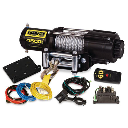 Champion Power Equipment 4500 lb. ATV/UTV Wireless Winch Kit 38 ft. Long Cable