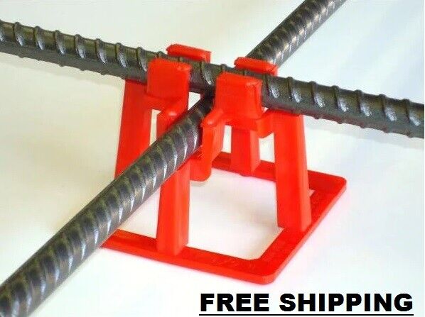 1.5 in. Rebar Chairs 50-Pack Support System Concrete Slab Cement Pouring Holder