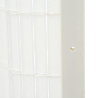 Horizon 32 in. x 80 in. White Vinyl Accordion Door with Hardware Trims Easily