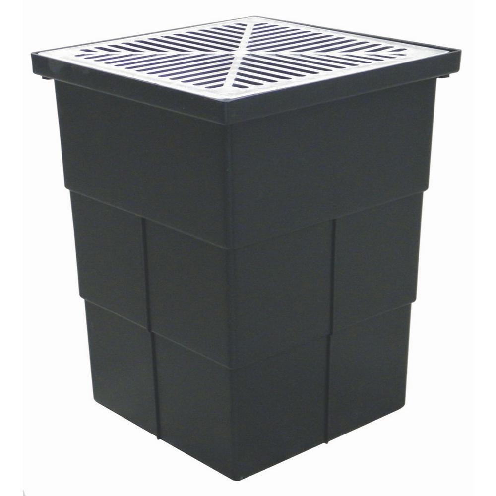 18 in. x 14 in. Storm Water Pit and Catch Basin for Modular Trench and Channel