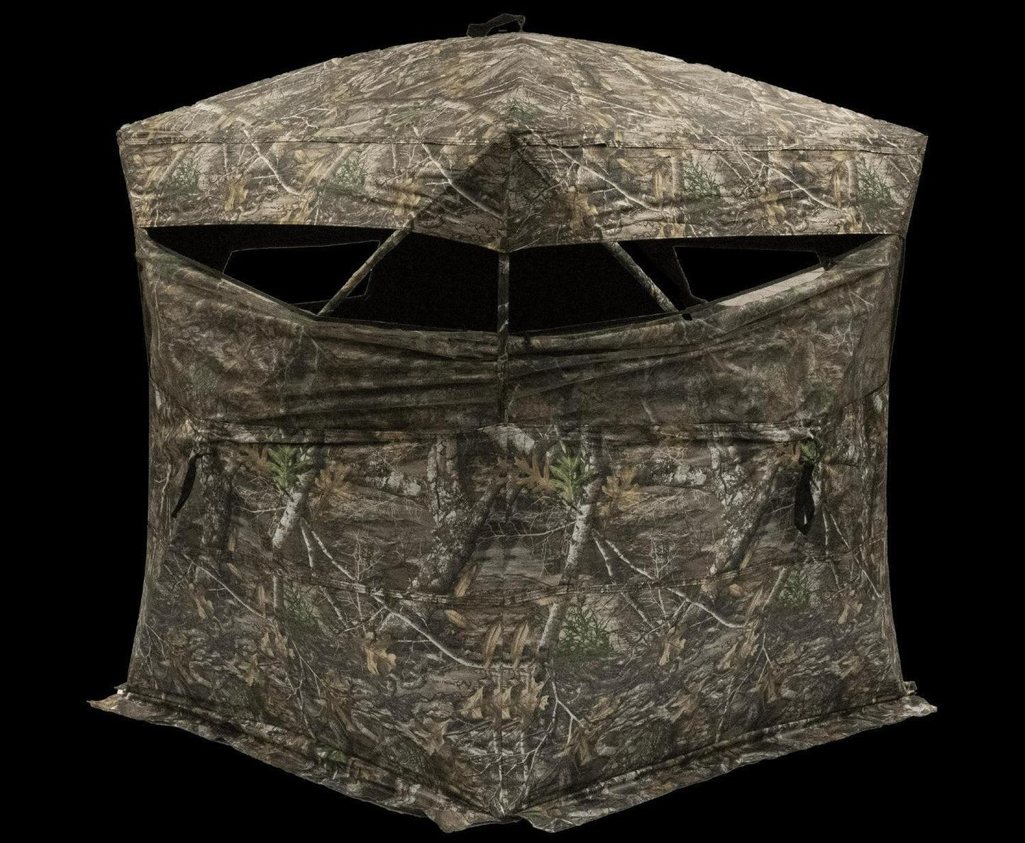 Rhino Blinds Hunting Deer Ground Blind Realtree Edge Camo Oversized Hub Style