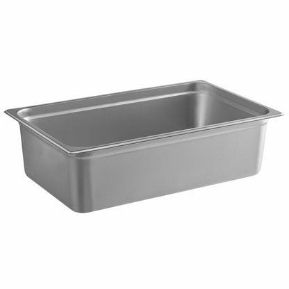 6 PACK Full Size 6" Deep Stainless Steel Steam Prep Table Food Pan NSF