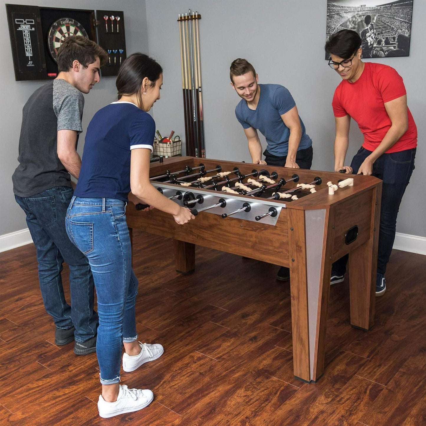 EastPoint Sports Classic Indoor FOOSBALL Game Table With Accessories NEW