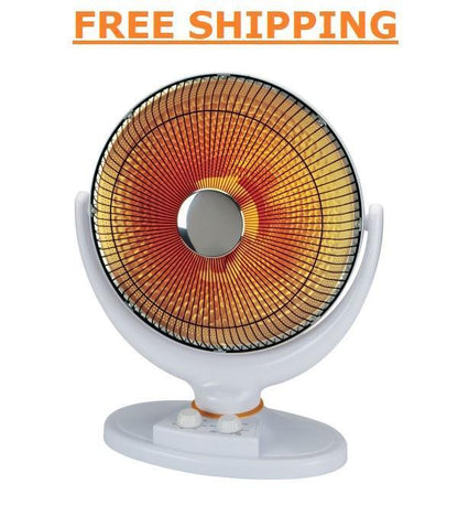 400/900 Watt Oscillating Parabolic Heater Residential Industrial Adjustable NEW