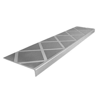 Anti-Slip Stair Tread 48 in. Grey Step Cover Protect Outdoor Porch Patio Stairs