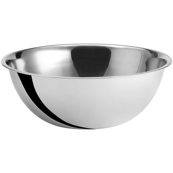 16 Qt Stainless Steel Restaurant Mixing Bowl Heavy Duty Commercial