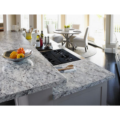 Laminate Sheet 5 ft. x 12 ft. White Ice Granite Matte Finish Scratch Resistant