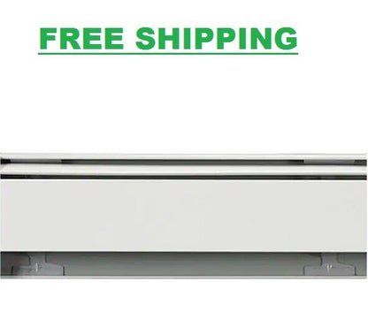 Fine/Line 30 5 ft. Hydronic Baseboard Heating Enclosure Only Cover in Nu-White