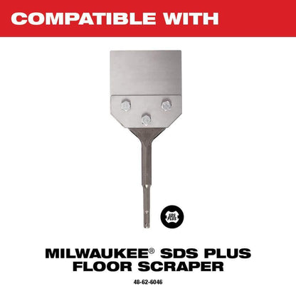 SDS-PLUS Floor Scraper Replacement Kit Flexible Blade Carpet Laminate Linoleum