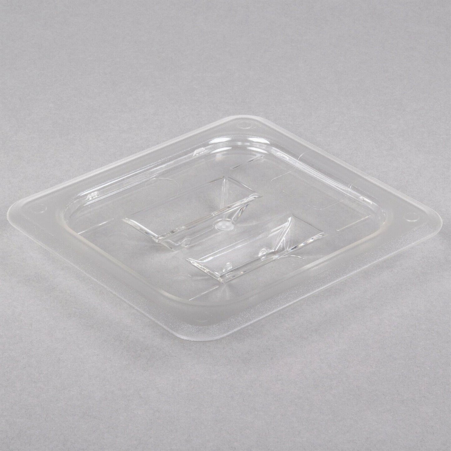 12 PACK 1/6 Size PAN LID Clear Plastic Steam Prep Table Food Polycarbonate Cover