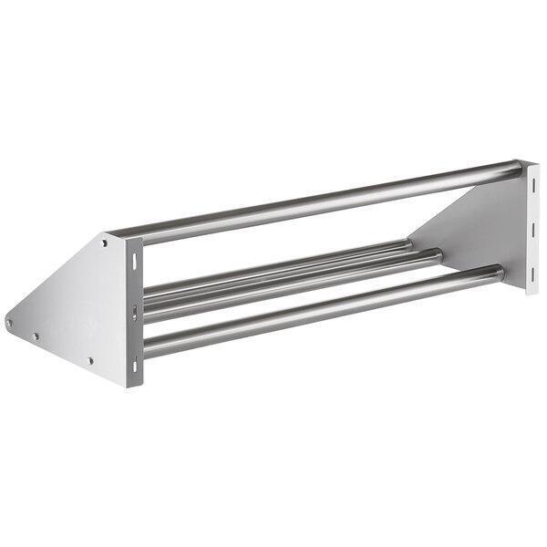 42" Wall Mount Stainless Steel Glass Dish Glass Rack Shelf Commercial Dishwasher