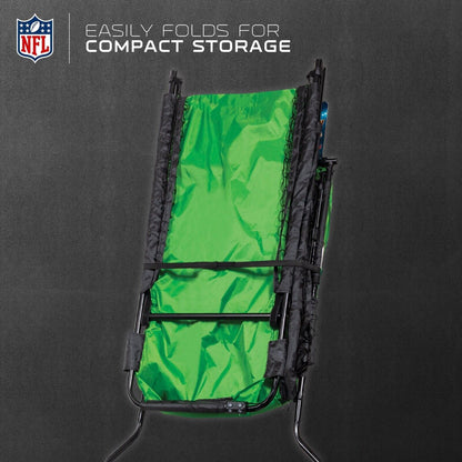 NFL 2-Minute Drill Arcade Football Game with LED Scoring Passing Folding Sports