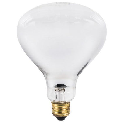 12-Case) Bulk Supply 250 Watt Bulb Clear Infrared Heat Lamp Warming Light Bulbs