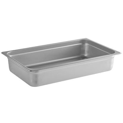 Commercial Kitchen Full-Size 4" Deep Stainless Steel Steam Prep Table Food Pan