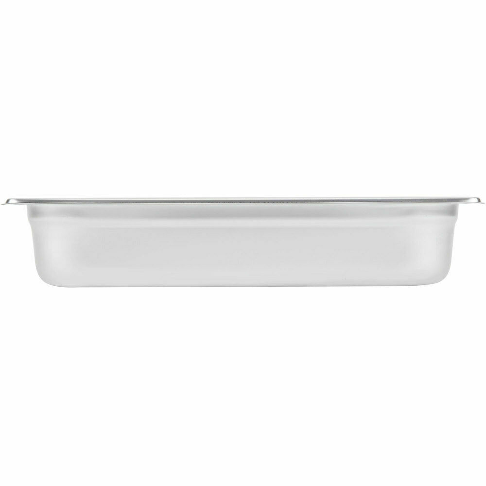 12 PACK Half Size Stainless Steel 2 1/2" Deep Steam Prep Table Chafing Dish Pan