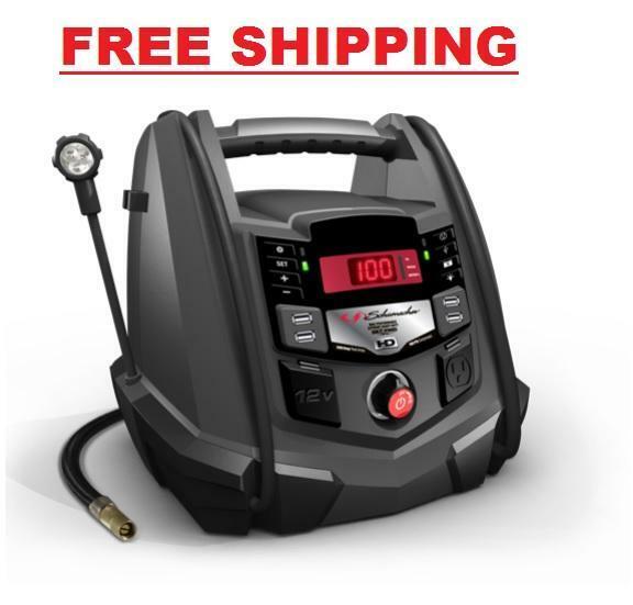 CAR BATTERY CHARGER JUMP STARTER 1200 Amp 100 PSI Digital Air Compressor NEW