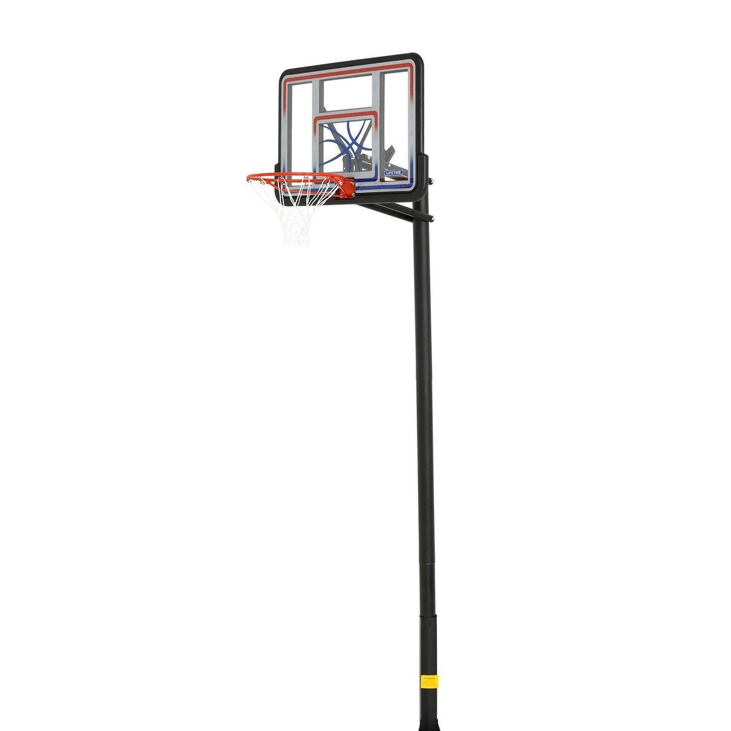 44 In Shatterproof In-Ground Adjustable System Sports and Outdoor Basketball NEW