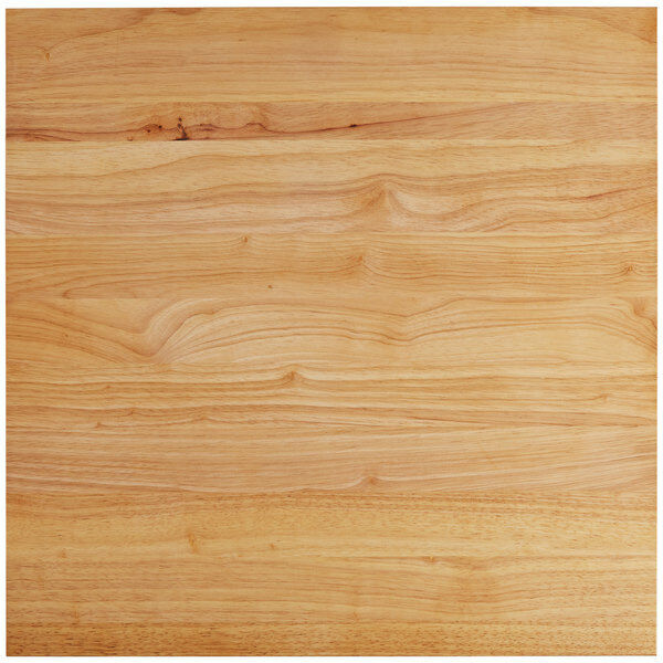 24 x 24 x 1 3/4 in. Wood Commercial Restaurant Solid Cutting Board Butcher Block