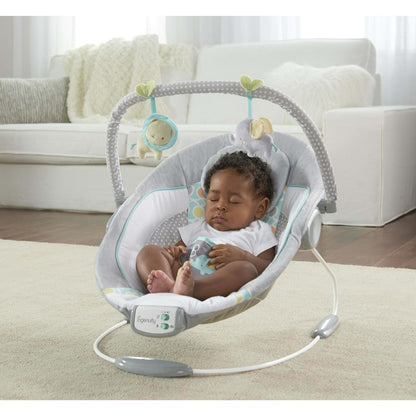 Baby Cradling Bouncer Musical Vibration Rocker Seat Infant Toddler Chair Swing