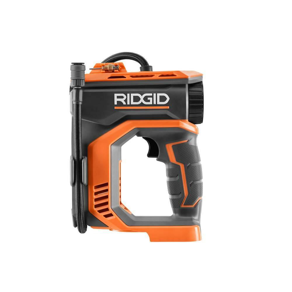 RIDGID 18-Volt Digital Inflator Cordless Electric Automatic Shut-off (Tool Only)